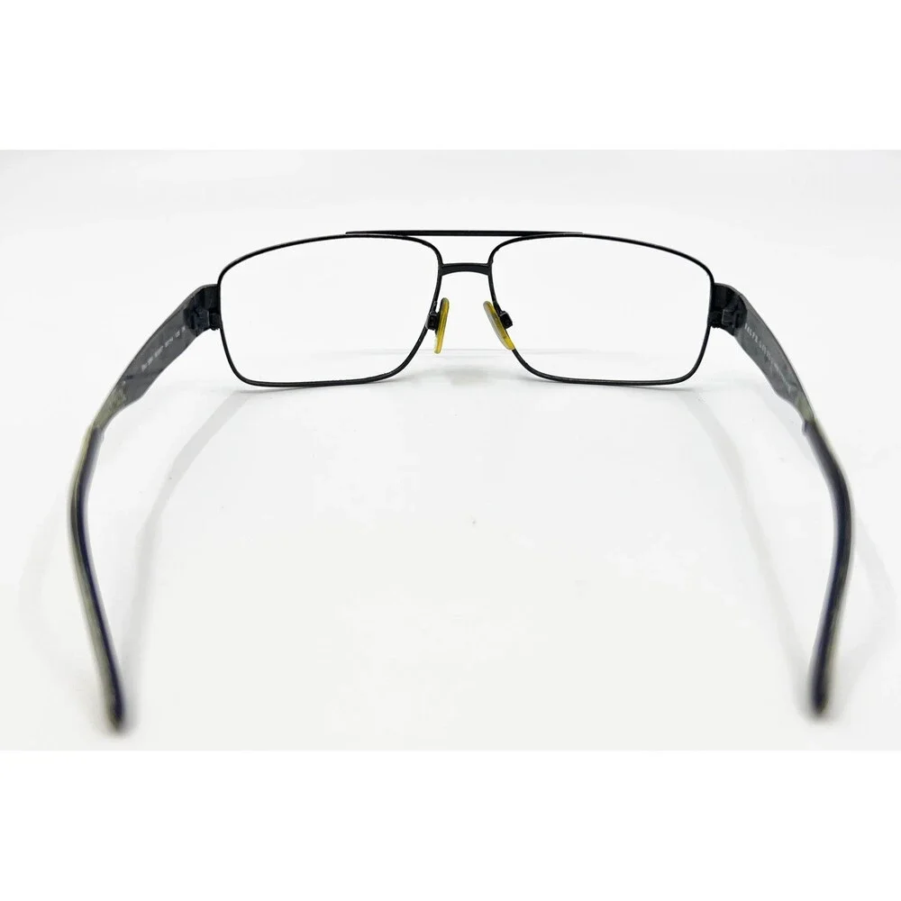 Ralph Lauren Polo 3054 Eyeglasses Mens Black Aviator Pilot 60-14-135
